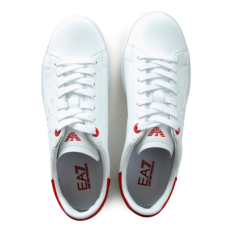 Кроссовки EA7 EMPORIO ARMANI SNEAKER EA7 / Мужской / 46 / Белый/Красный photo 4